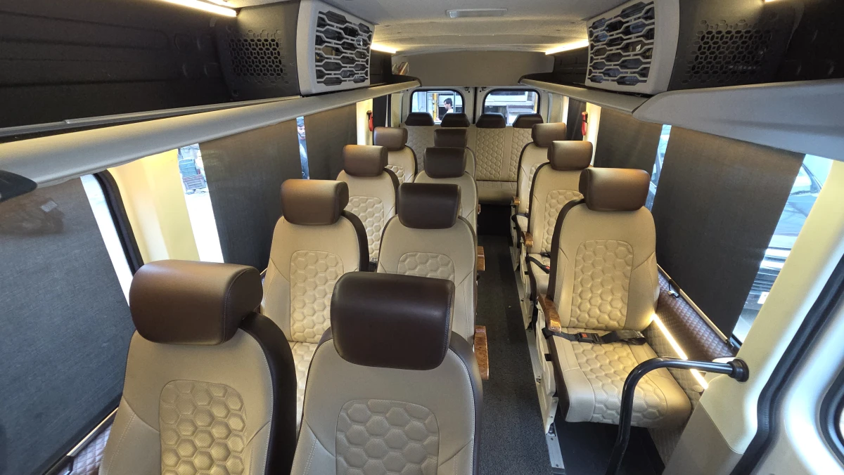 17 Seater Force Urbania Rent - 17 Seater Tempo Traveller for Rent