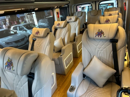 12 Seater 1x1 Luxury Maharaja Urbania
