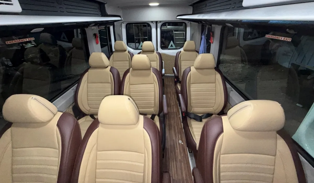 11 Seater Luxury Maharaja Urbania Hire
