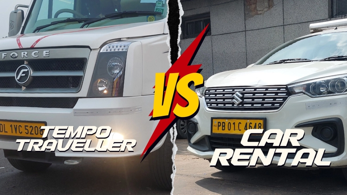 Car Rental with Driver vs Tempo Traveller Hire: Which Is Right for You?